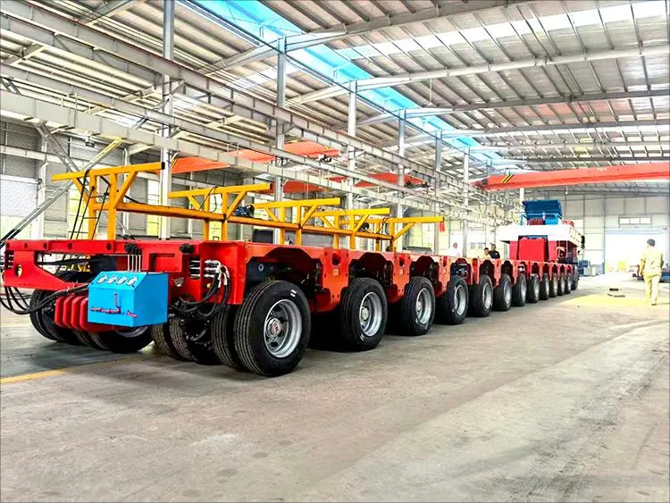 Engineering Transport Semi-trailer